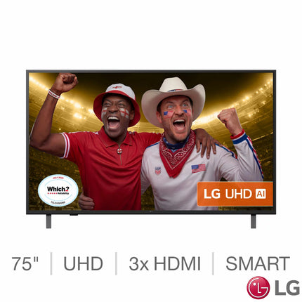 LG 75UA75006LA 75 Inch 4K Ultra HD Smart TV