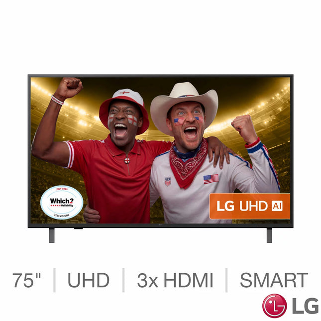 LG 75UA75006LA 75 Inch 4K Ultra HD Smart TV