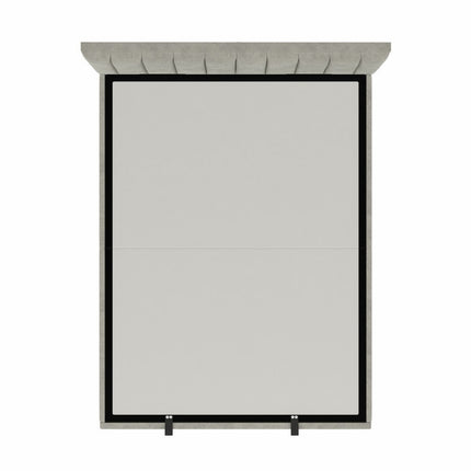 Highgrove Swift Stone Fabric Full Ottoman Bed Frame in 3 Sizes – view 4