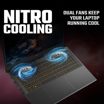 Acer Nitro V15, Intel Core i5, 16GB RAM, 512GB SSD, NVIDIA GeForce RTX 4050, 15.6 Inch Gaming Laptop, NH.QUAEK.003 – view 6
