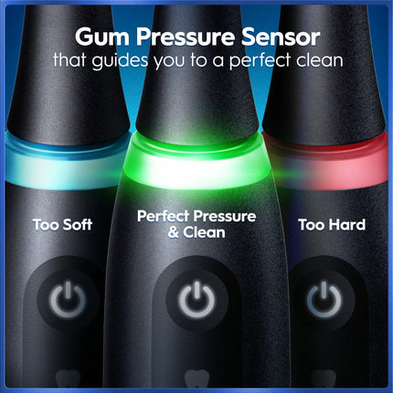 Oral-B iO Series 5 Electric Toothbrush in Matt Black – view 7