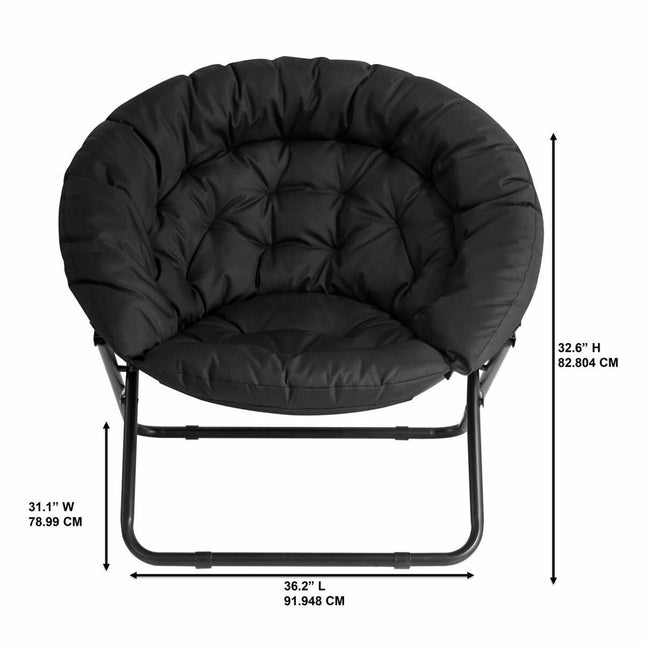 Idea Nuova Oversized Saucer Chair – view 2