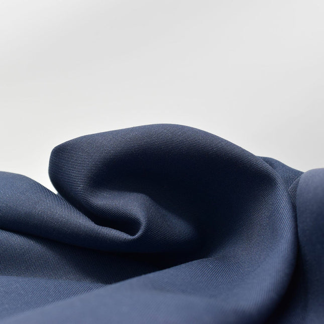 Panda Bamboo & French Linen Navy Fitted Sheet in 3 Sizes – view 2