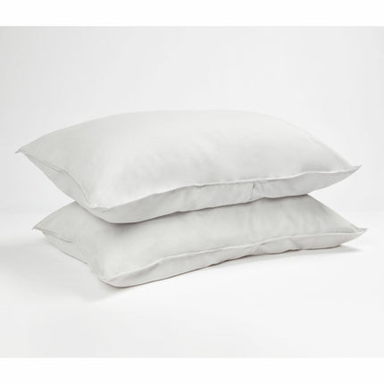 Panda Bamboo & French Linen Grey Duvet Cover Set in 3 Sizes – view 5