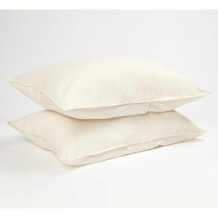Panda Bamboo & French Linen Natural Duvet Cover Set in 3 Sizes – view 5