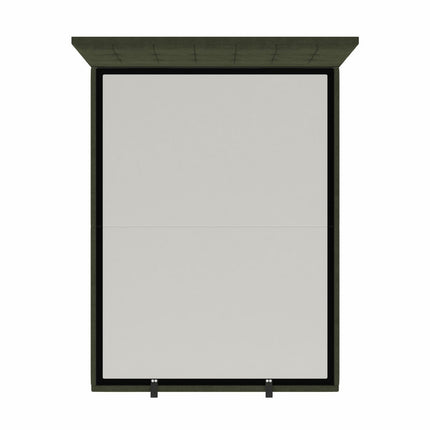 Highgrove Kavalan Green Fabric Full Ottoman Bed Frame in 3 Sizes – view 3