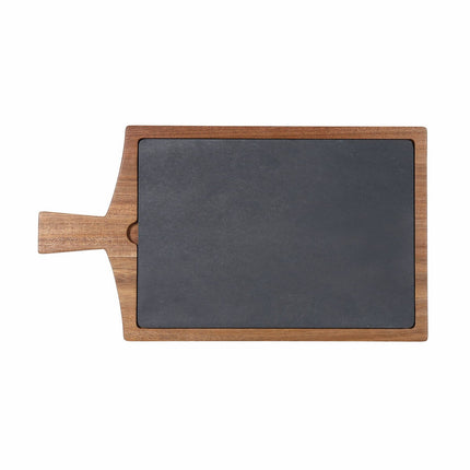 BirdRock Home Slate & Acacia Serving Board – view 7