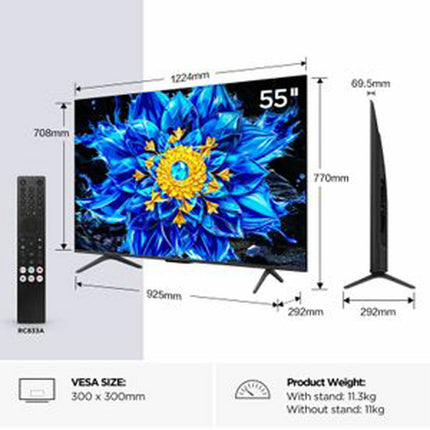 TCL 55P8L-UK 55 Inch Mini LED TV – view 2