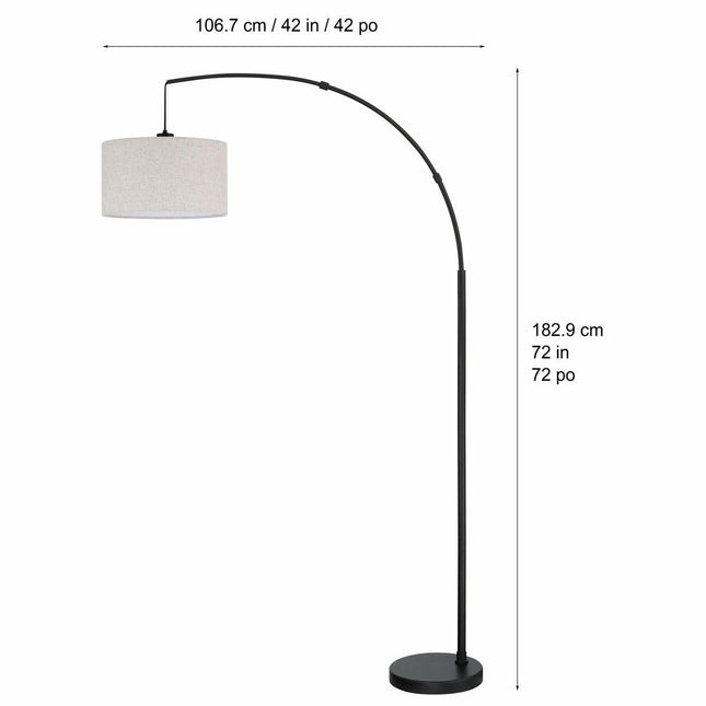 Bridgeport Designs Madrid Arc Floor Lamp – view 2
