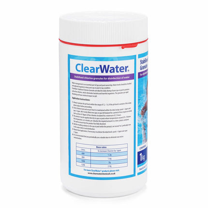 Clearwater Chlorine Granules 6 x 1kg – view 6