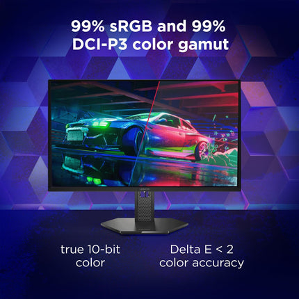Lenovo Legion 27Q-10, 27 Inch 240Hz QHD QD-OLED Gaming Monitor, 67E1GAC1UK – view 3
