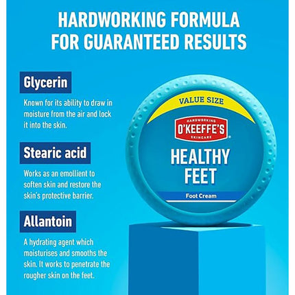 O'Keeffe's Healthy Feet Original, 2 x 180ml – view 3