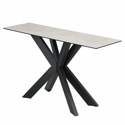 Indus Valley Arden Sand Ceramic Console Table – view 5