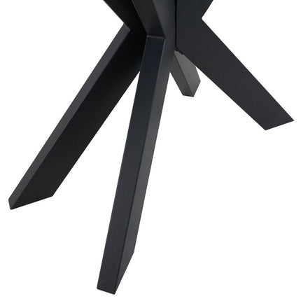 Indus Valley Arden Black Ceramic Console Table – view 4