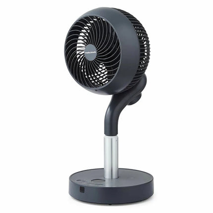 Morphy Richards Air Flex 8" Telescopic Travel Air Circulator With Remote Control in Black