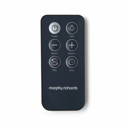 Morphy Richards Air Flex 8" Telescopic Travel Air Circulator With Remote Control in Black