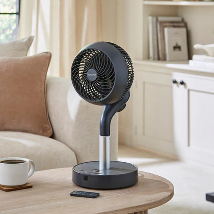 Morphy Richards Air Flex 8" Telescopic Travel Air Circulator With Remote Control in Black
