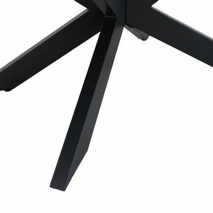 Indus Valley Arden Black Ceramic Coffee Table – view 4