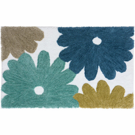 Home Inspiration Flower Bath Mat in 3 Colours, 55 x 91 cm – view 7