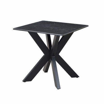 Indus Valley Arden Black Ceramic Side Table – view 5