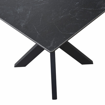 Indus Valley Arden Black Ceramic Side Table – view 3