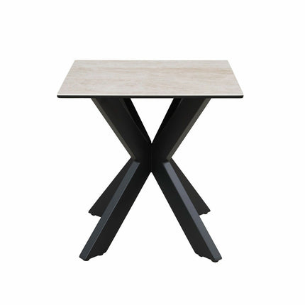 Indus Valley Arden Sand Ceramic Side Table – view 4