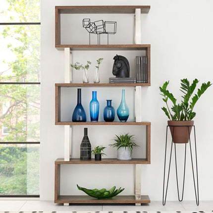 Bentley Designs Tivoli Dark Oak Open Display Bookcase – view 4