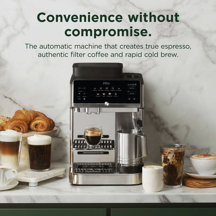 Ninja AE1001UK AutoBarista Automatic Espresso Machine in Stainless Steel – view 2
