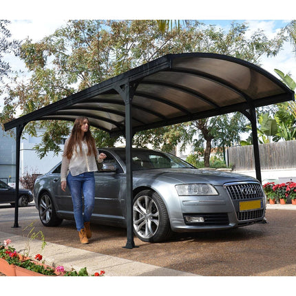 Palram Canopia Vitoria 5000 Aluminium and Polycarbonate Carport – view 5