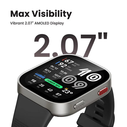 Amazfit Bip Max Silver Smart Watch
