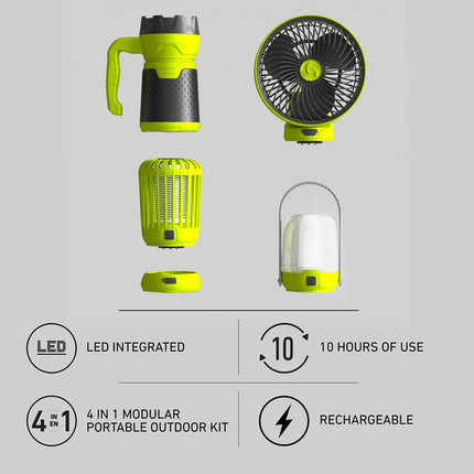 Artika Campa 4-in-1 Modular Portable Outdoor Kit