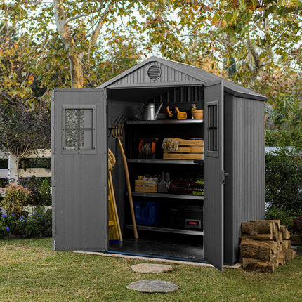 Keter Evotech 6ft 2" x 4ft (1.9 x 1.2m) Storage Shed – view 3