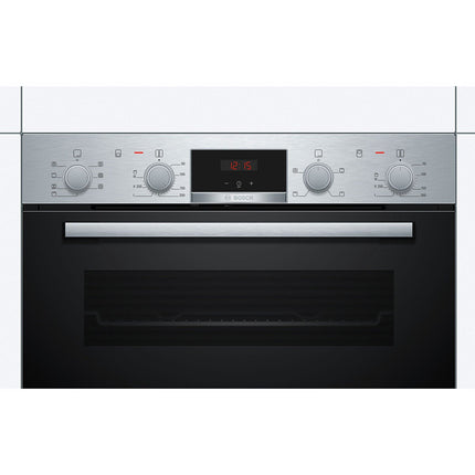 Bosch Series 4 NBS533BS0B Double Oven, A Rated in Stainless Steel – view 2