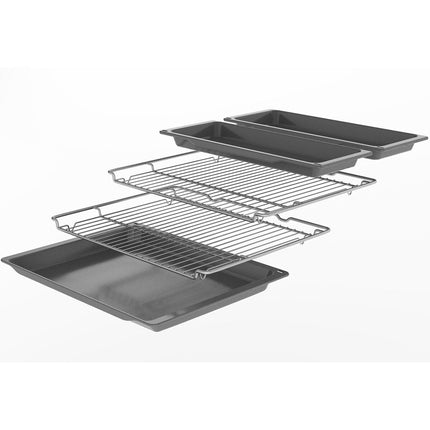 Bosch Series 4 NBS533BS0B Double Oven, A Rated in Stainless Steel – view 6