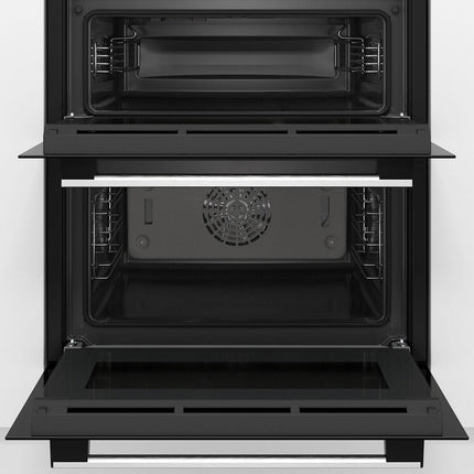 Bosch Series 4 NBS533BS0B Double Oven, A Rated in Stainless Steel – view 5