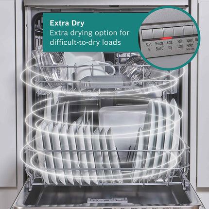 Bosch SMH4HTX11G Series 4, Fully Integrated Dishwasher, 13 Place Setting, C Rated – view 4