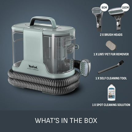 Tefal IZ3020GO Clean It Compact Spot Cleaner in Eucalyptus – view 8