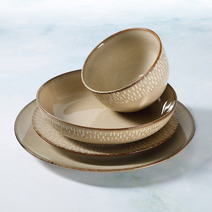 Laurie Gates Catalina Dinnerware Set, 16 Piece in 2 Colours – view 2