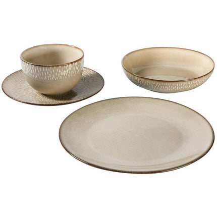 Laurie Gates Catalina Dinnerware Set, 16 Piece in 2 Colours – view 6