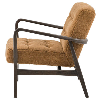 Gallery Humber Orange Faux Sheepskin Armchair – view 6