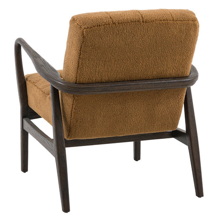 Gallery Humber Orange Faux Sheepskin Armchair – view 7