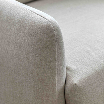 Gallery Oakwood Natural Fabric Armchair – view 5