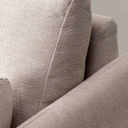 Gallery Oakwood Natural 3 Seater Fabric Sofa – view 3