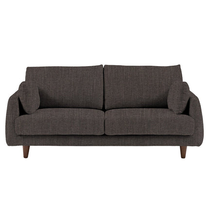 Gallery Oakwood Dark Grey 3 Seater Fabric Sofa – view 7