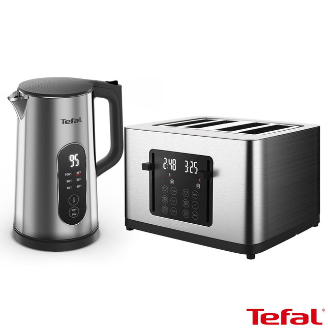 Tefal TF65ADG Selection Kettle & Toaster in Inox