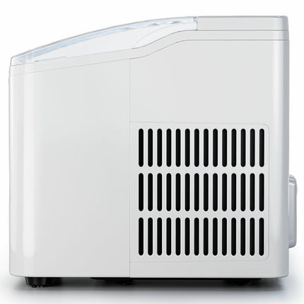 Pro Breeze 2L Countertop 15kg Ice Cube Maker in White – view 4