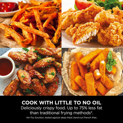 Ninja AF140UK 4.7L Air Fryer Pro in Black – view 7