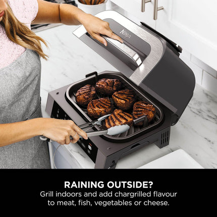 Ninja DG551UK 6-in-1 MAX Grill & Air Fryer in Grey – view 8