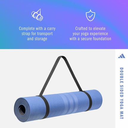 Adidas Double Sided Yoga Mat in 2 Colours
