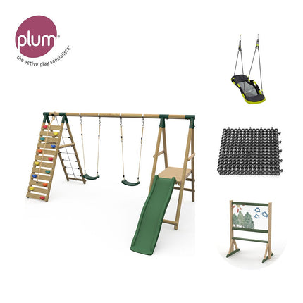 Plum Ultimate V Premium Wood Swing (3-10 Years)
